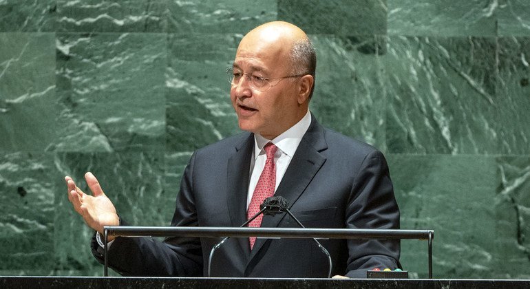 برهم صالح يدعو مجلس الأمن للتحرك لإنهاء حرب السودان
